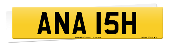Registration number ANA 15H